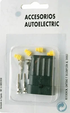 Connecteur étanche mâle complet 4 voies