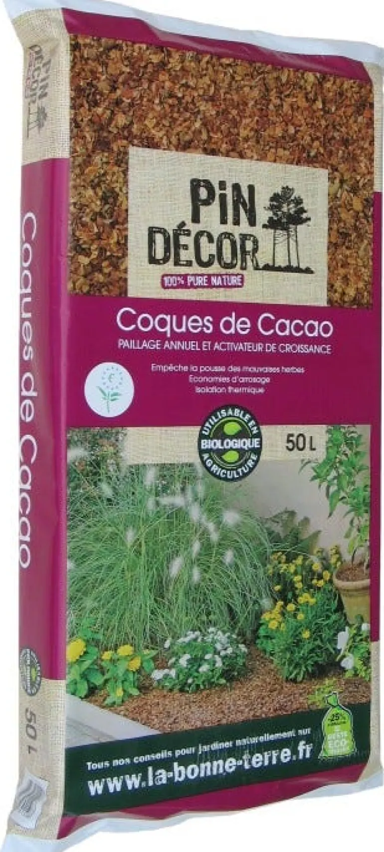 Coques de cacao 50L UAB