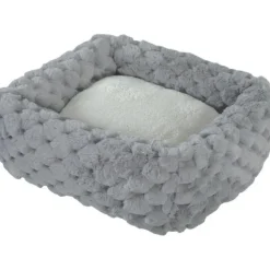 Corbeille Abelha carrée pour chat gris ZOLUX
