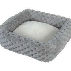 Corbeille Abelha carrée XL pour chat gris ZOLUX