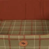 Corbeille chien Classic Confort Highland T75 kaki/rouille