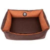 Corbeille chien et chat Real Dreamer T90 marron-orange