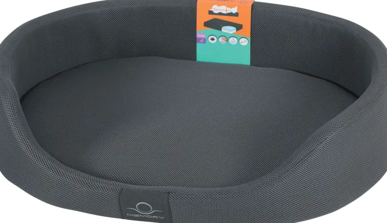 Corbeille pour chien style Memory gris ZOLUX