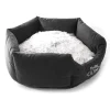 Corbeille pour petit chien Igloo ronde noir MARTIN SELLIER
