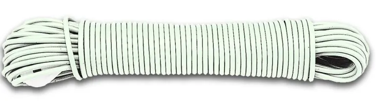 Corde à linge blanche avec tendeur 20 m CHAPUIS