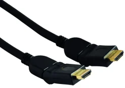 Cordon HDMI FPE articulée 180° mâle/mâle connectique dorée