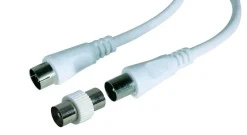 Cordon coaxial universel + adaptateur OPTEX