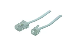 Cordon RJ45/RJ11 FPE mâle/mâle - 10m