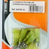 Cosse plate femelle isolée thermo jaune 6,3x0,8mm (x10)