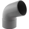 Coude PVC évacuation 67° mâle/femelle Ø100