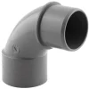 Coude PVC évacuation 87° mâle/femelle Ø32