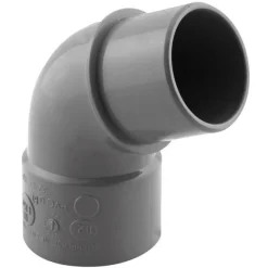 Coude PVC évacuation 67° mâle/femelle Ø32