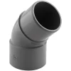 Coude PVC évacuation 45° mâle/femelle Ø50