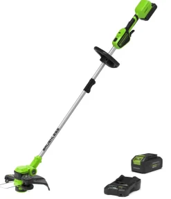 Coupe bordures à batterie 48V 33cm Brushless 2Ah GREENWORKS