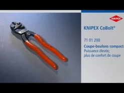 Coupe-boulons compact CoBolt 200 mm KNIPEX