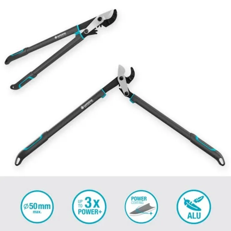 Coupe-branches EnergyCut Pro L enclume Ø50mm GARDENA