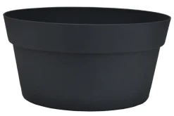 Coupe Chicago + Soucoupe clipsée Ø35cm anthracite