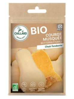 Courge Musquée Butternut Early Bio 2g CAILLARD