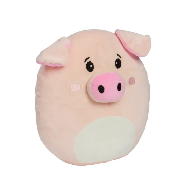 Coussin d'intérieur Cochon 30x29 cm