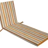 Coussin bain de soleil Idea déhoussable Baléares Terra 186cm