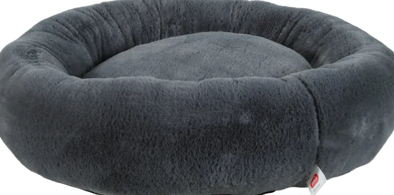 Coussin Noé poils courts gris anthracite 70 cm ZOLUX