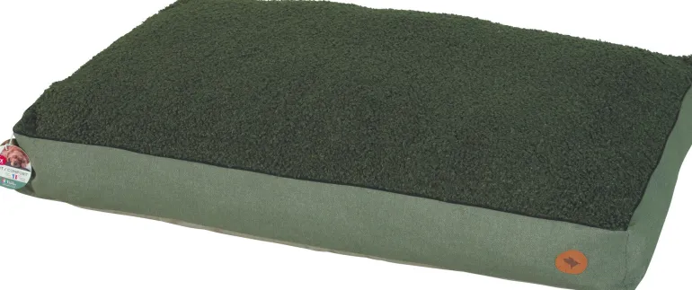 Coussin ouatine déhoussable Billy 70 cm vert ZOLUX