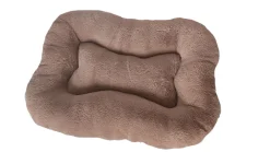 Coussin Ovaly taupe 100x70 cm
