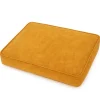 Coussin pour chien Hampton jaune moutarde 100 cm