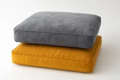 Coussin pour chien Hampton jaune moutarde 100 cm