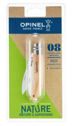 Couteau de jardin n°08 inox OPINEL