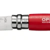 Couteau fermant à bout rond n°07 Mon Premier rouge OPINEL