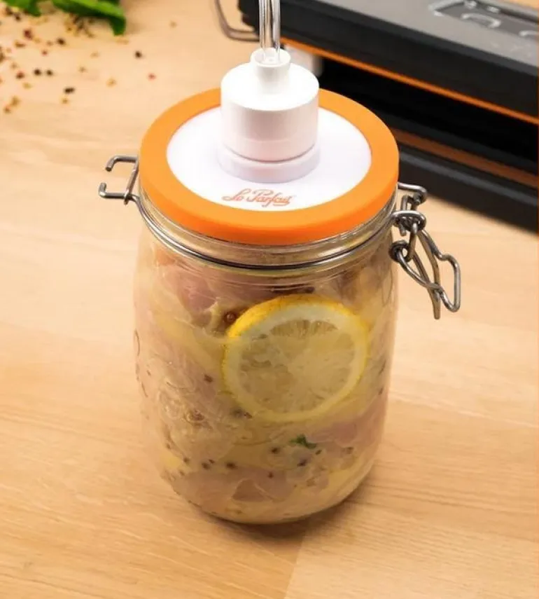 Couvercle avec valve sous-vide LE PARFAIT x2