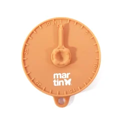 Couvercle pour boîte de conserve en silicone 10 cm jaune