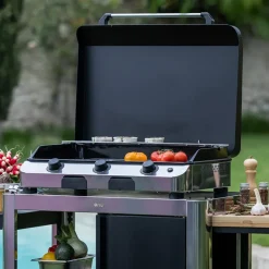 Couvercle pour plancha Fusion 75 cm noir ENO