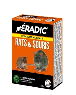 Céréales forte Infestation pour rats et souris 150g ERADIC