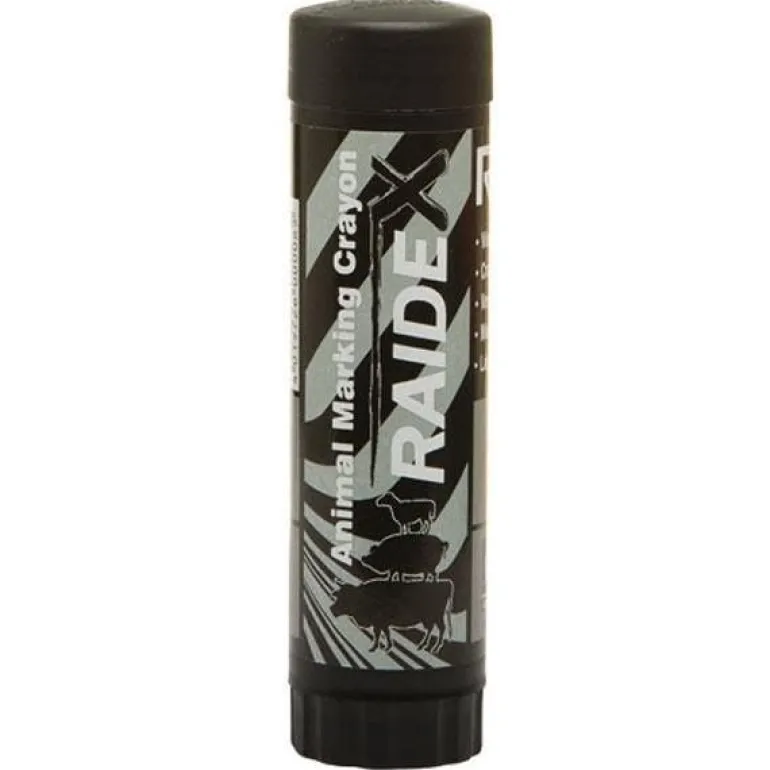 Crayon marqueur Raidex noir x10
