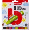 Crayons de couleur, par 8