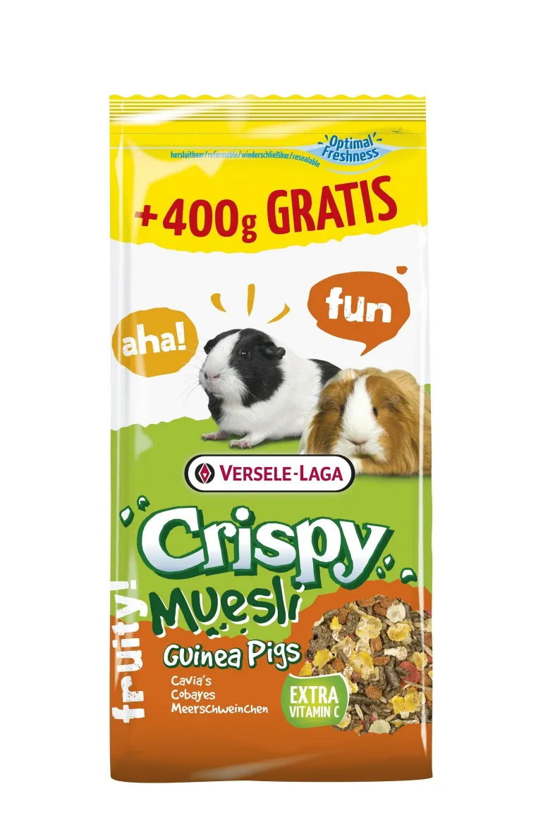 Crispy Muesli pour cobaye 2,75kg + 400g offert
