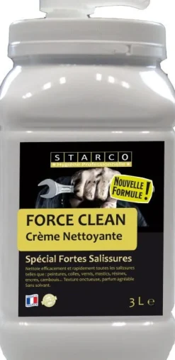 Crème nettoyante Force Clean spécial fortes salissures 3L