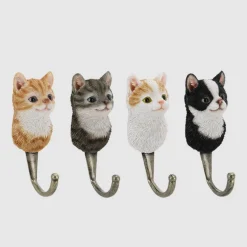 Crochet motif tête de chat - Vendu à l'unité