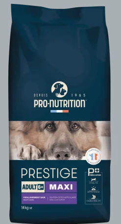 Croquettes pour chien âgé de grande race 14 kg PRESTIGE