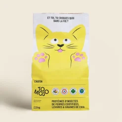 Croquettes aux insectes pour chaton 2,5 kg