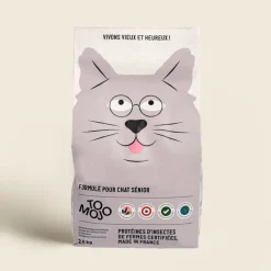 Croquettes aux insectes pour chat sénior 2,5 kg