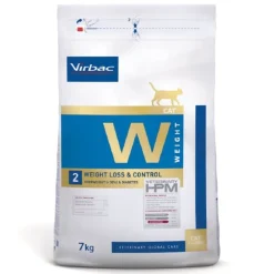 Croquettes pour chat HPM Weight Loss/Control 7kg Veterinary