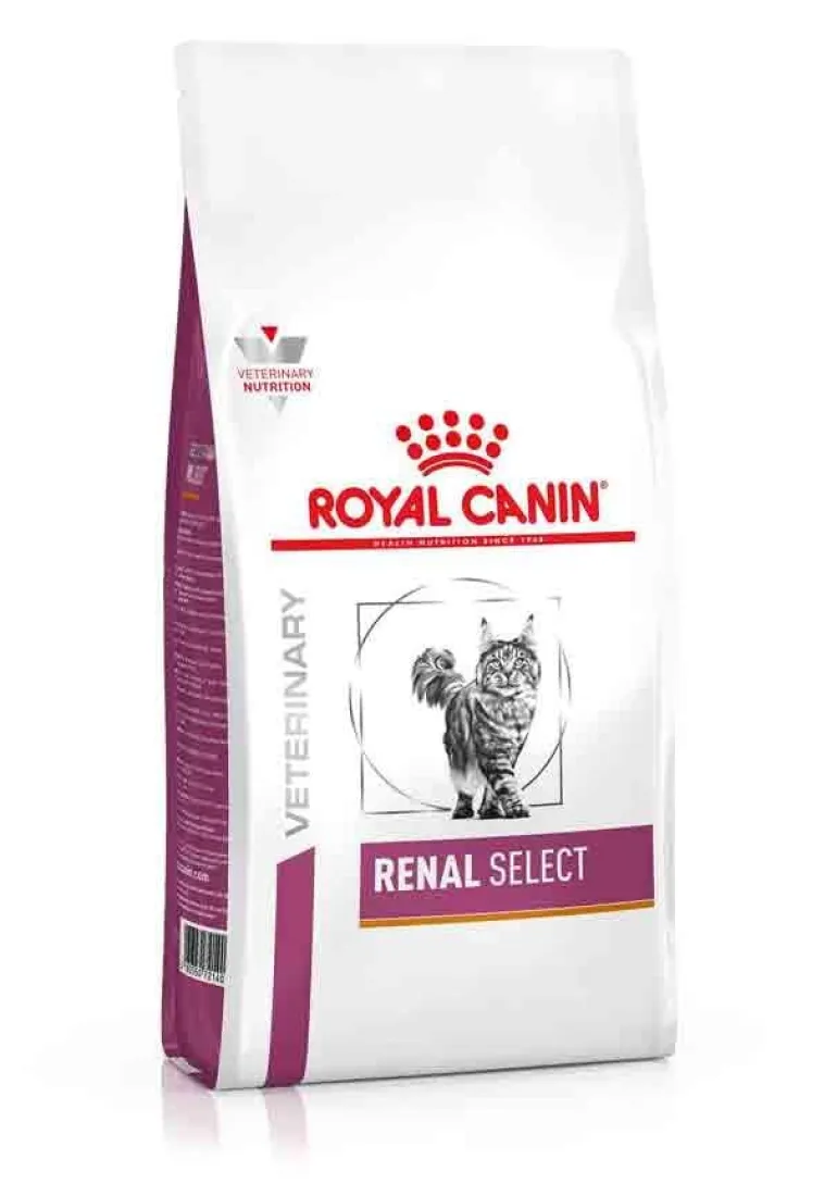 Croquettes pour chat Renal Select 4kg Veterinary