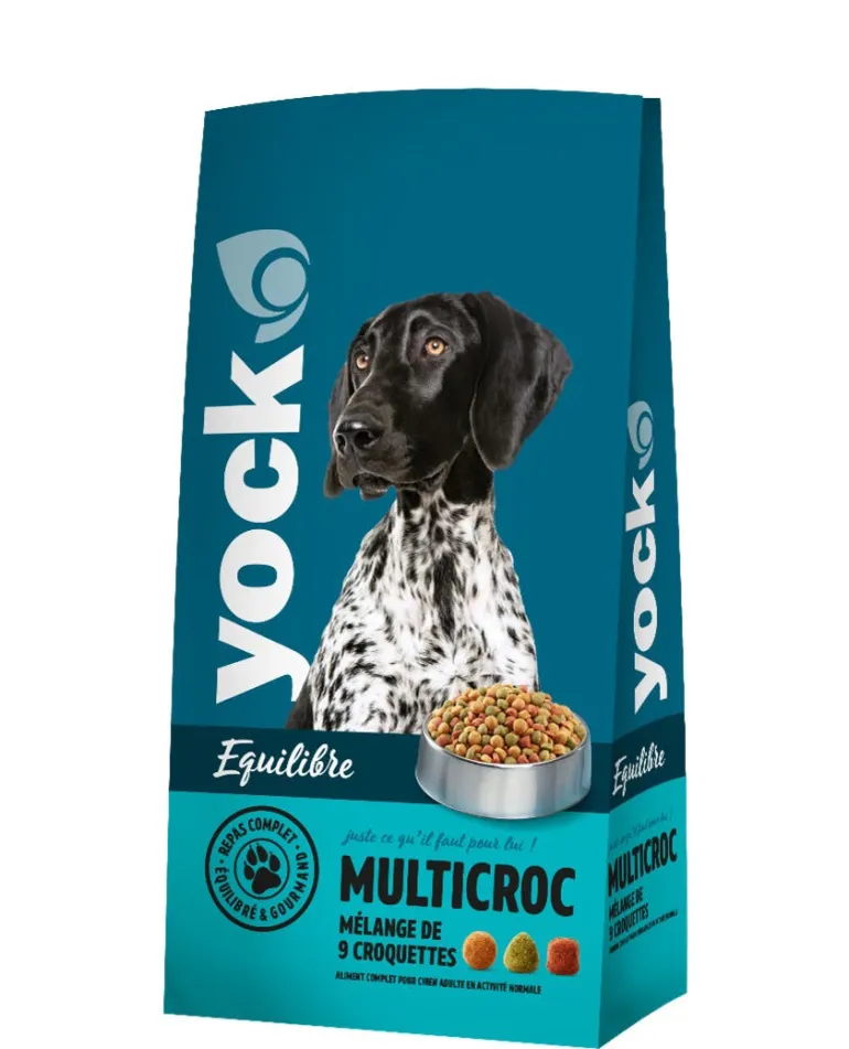 Croquettes pour chien Équilibre Multicroc 5kg YOCK