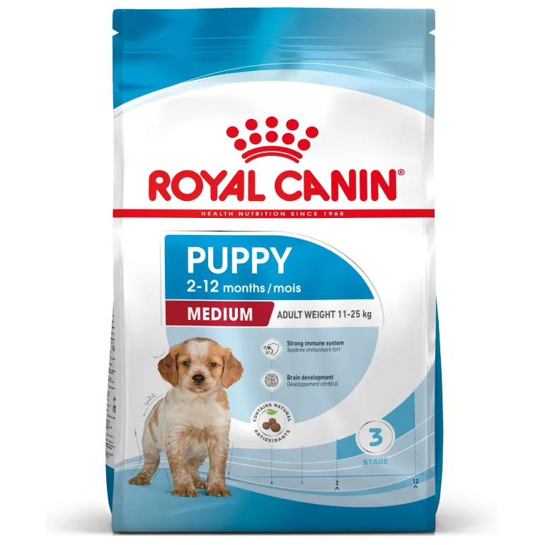 Croquettes pour chiot medium à la volaille 3kg ROYAL CANIN