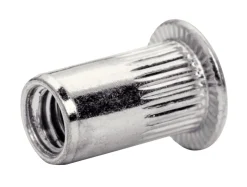 Écrous à sertir M5 pour plage serrage jusqu'à 2.5 mm (x20)