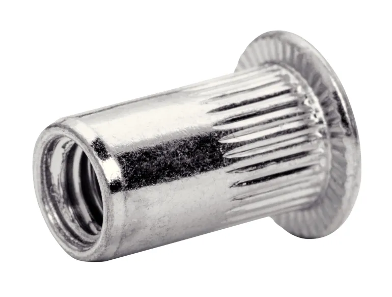 Écrous à sertir M5 pour plage serrage jusqu'à 2.5 mm (x20)