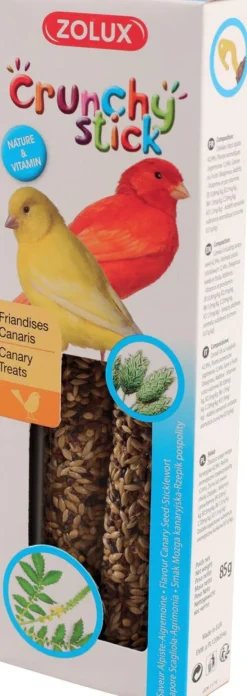 Crunchy stick canaris alpiste/aigremoine 85g ZOLUX